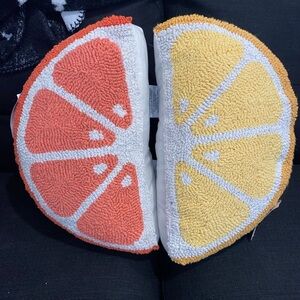 Fruit Slice Throw Pillows